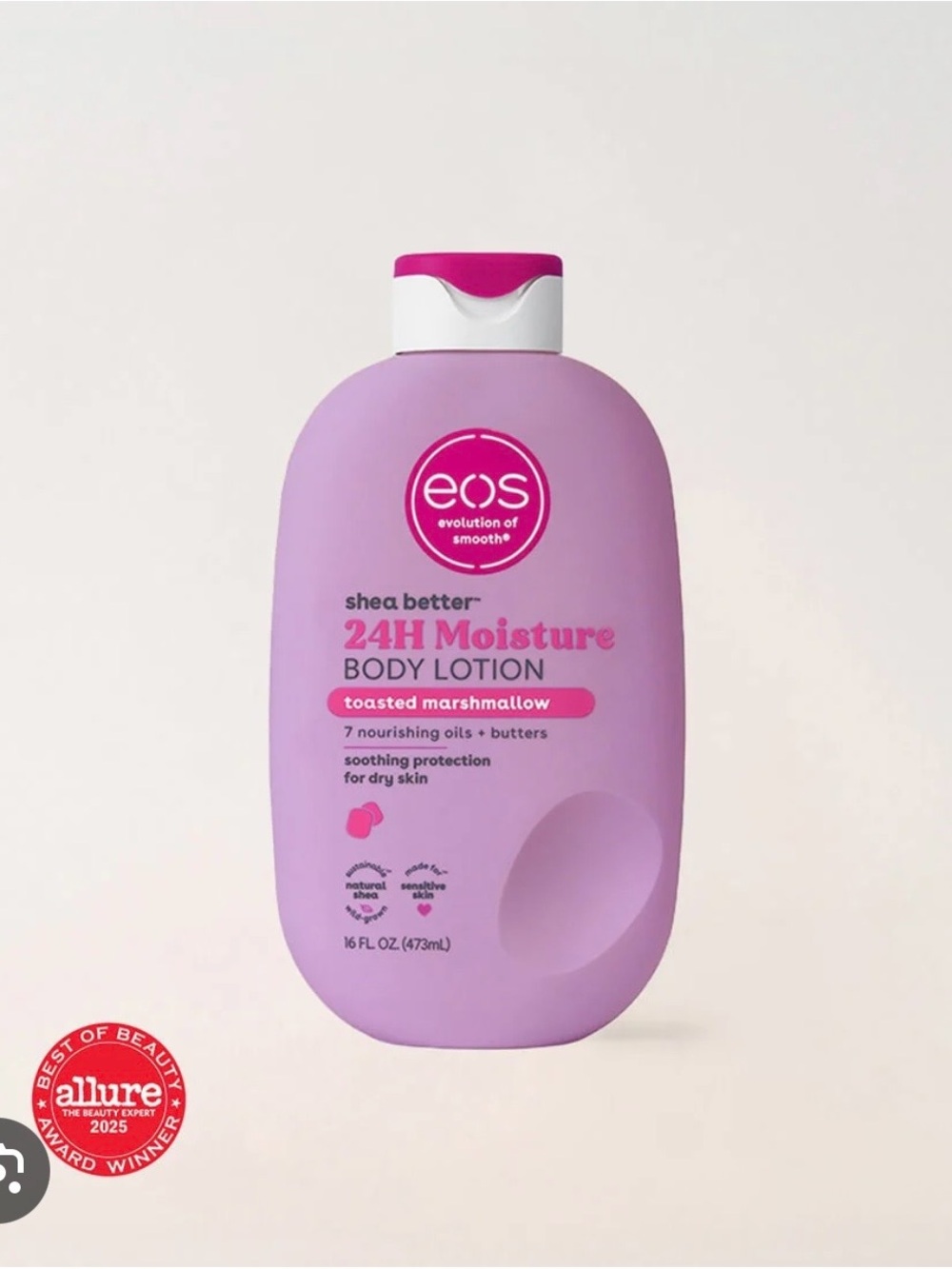 eos - Toasted Marshmallow Shea Better 24H Moisture Body Lotion